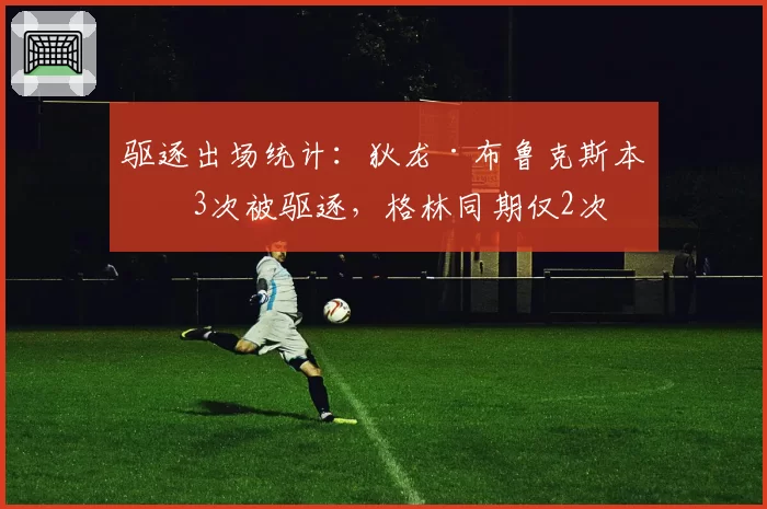 驱逐出场统计:狄龙·布鲁克斯本季3次被驱逐,格林同期仅2次
